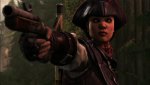 Aveline with musket