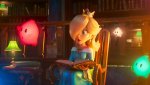 Rosalina reading to Lumas